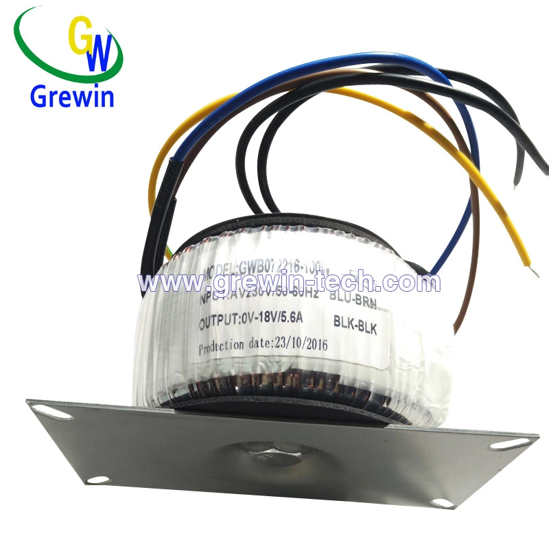 Single Phase Transformer Voltage Power Toroidal Transformer with CB IEC