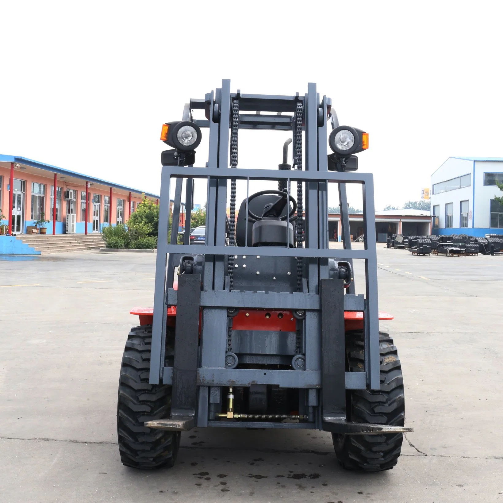 3t 3ton All-Terrain Forklift with Diesel Engine 3.0 Ton