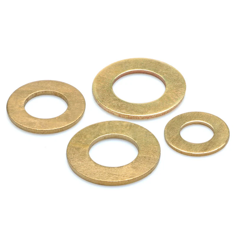 M1.6 M160 H59 H62 Yellow Brass Gasket Plain Washer Shim Washer Flat Washer DIN125