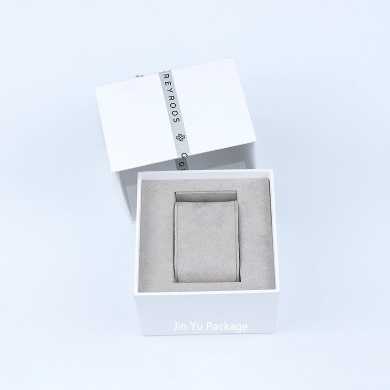 White Paper Silk Ribbon Gift Paper Watch Packaging Storage Packaging Box