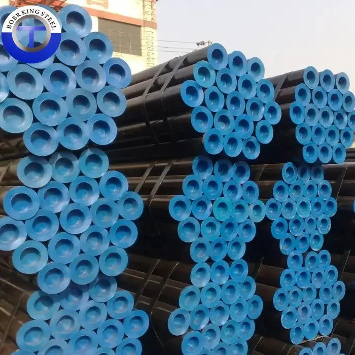 Conduite en acier sans soudure ERW API 5L PSL1/PSL2 (TUBE SMLS pour conduite de pétrole et de gaz) Grade B X42 X52, X60, X65, X70, X80 Sch40 Schxs Std China