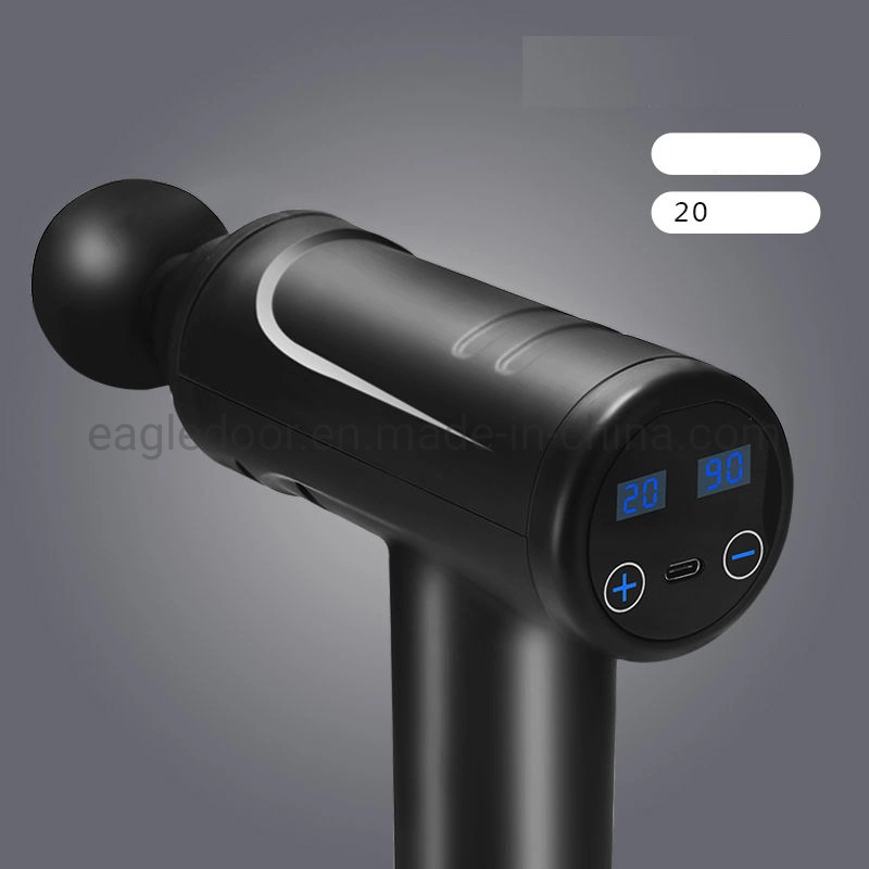 20 Speed Massage Gun Muscle Massager Muscle Pain Management After Training Exercising Body Relaxation Slimming Shaping Pain Relief 2020