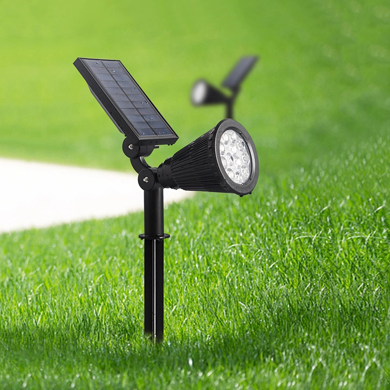 Bead Shell LED Solar Energy Panel PAR Sensor Flood Wind Glocke Im Freien Wasserdicht Blumentopf Decke Street Tree Landscape Garden Dekoration Lawn Grow Lampe