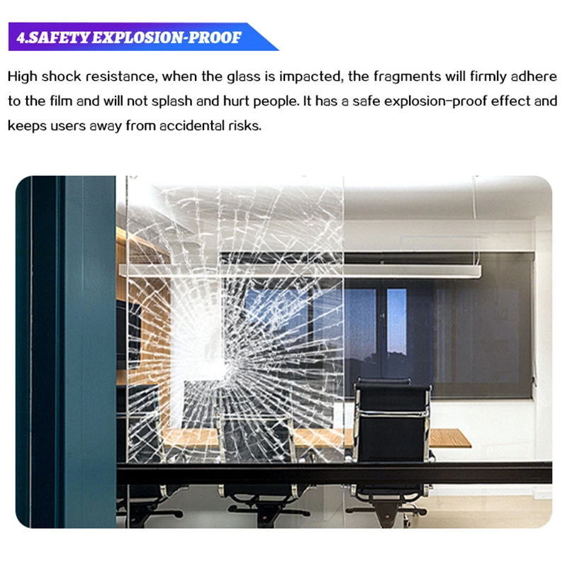 Electric Pdlc Privacy Film Self Adhesive Smart Film for Car Window and Building Protective Dimming Smart Glass Film