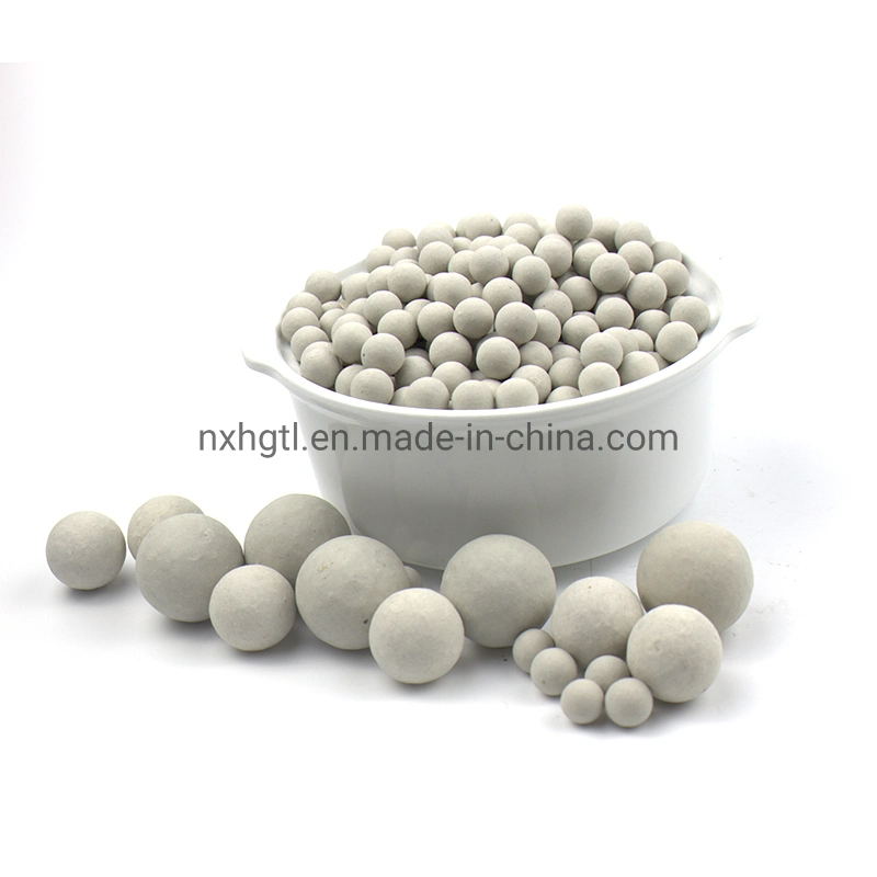 Nanxiang Inert Alumina Ceramic Ball Alumina Content 23% Inert Ceramic Ball