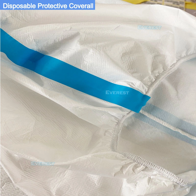 Laminated Microporous Disposable Coverall with Hood and Boots