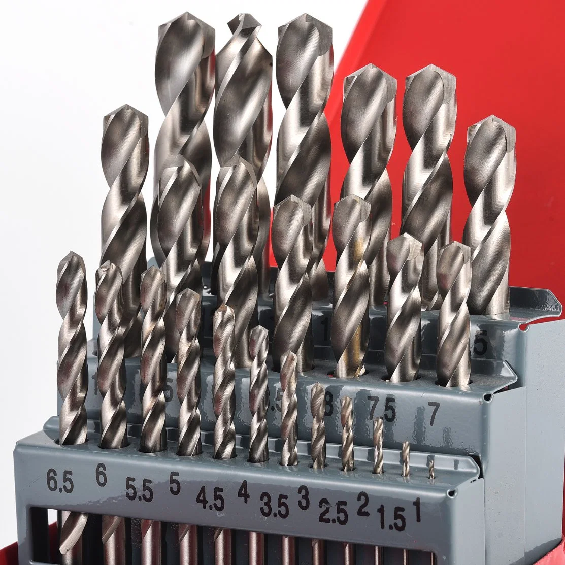 HSS Fully Ground 25PCS Set Twist Metal Drill Bit (GMD-005) Drill