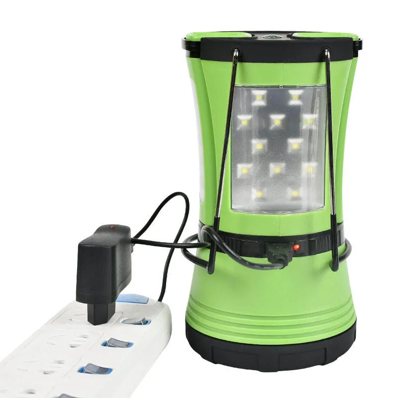 Rechargeable LED Camping Lighting Waterproof Portable Plastic Emergency Outdoor Camping Lights