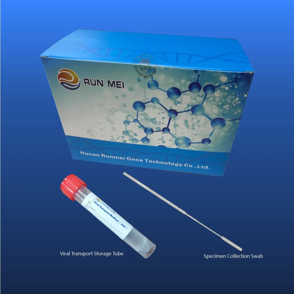 Disposable Sampler 10ml Viral Transport Medium Tube with 3mls Inactivated/Activated Media, Includes 1 Nasal Swab or Oral Swab