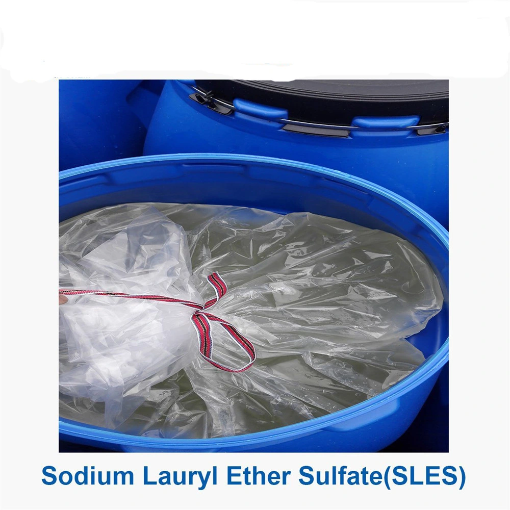 Hot Sale Fabrication de savon Sodium Lauryl Sulfate de l'éther AES 70 % SLES