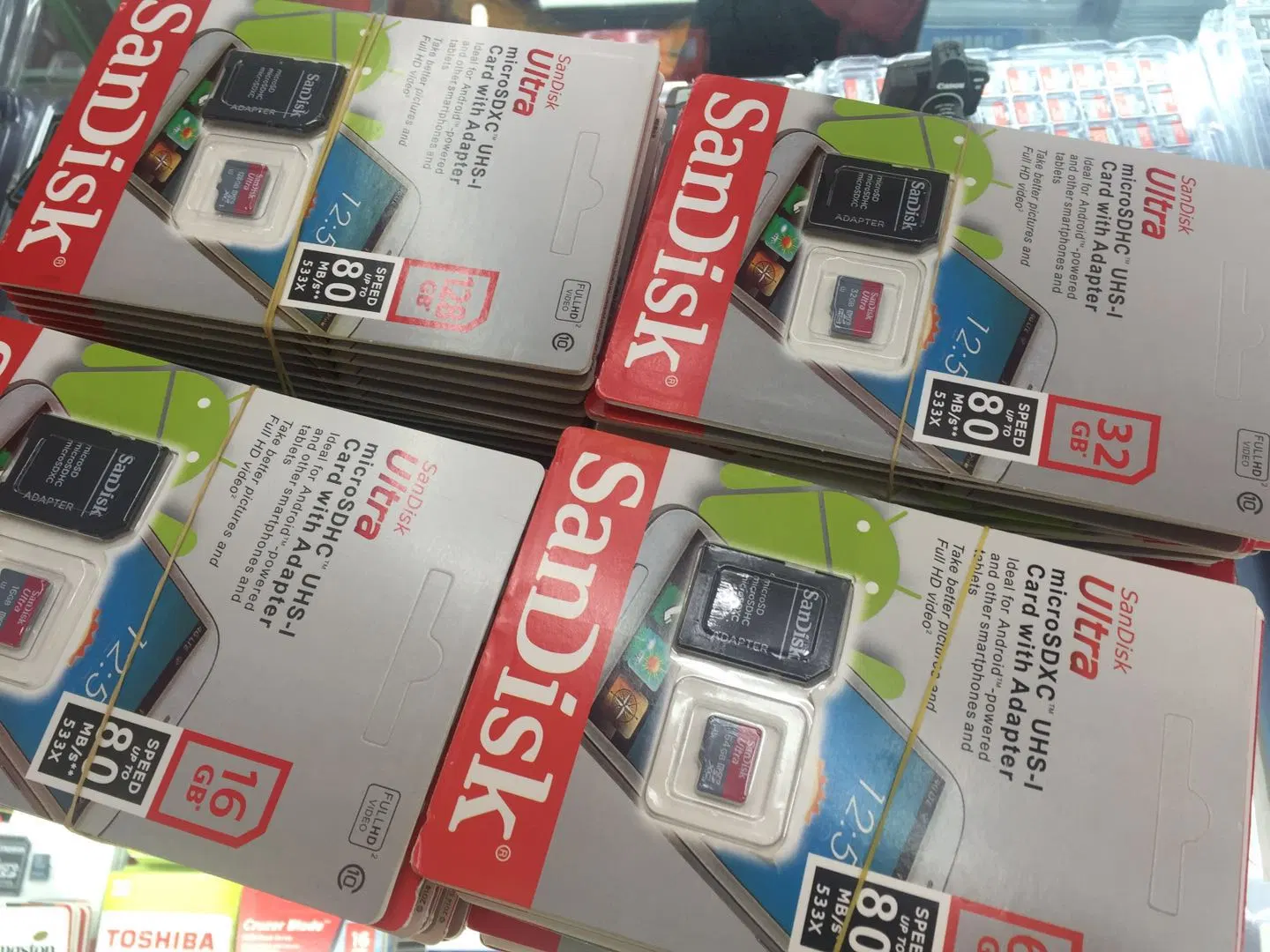 بطاقة ذاكرة Micro SD أصلية 4G/8g/16G/32g/64G/128 g