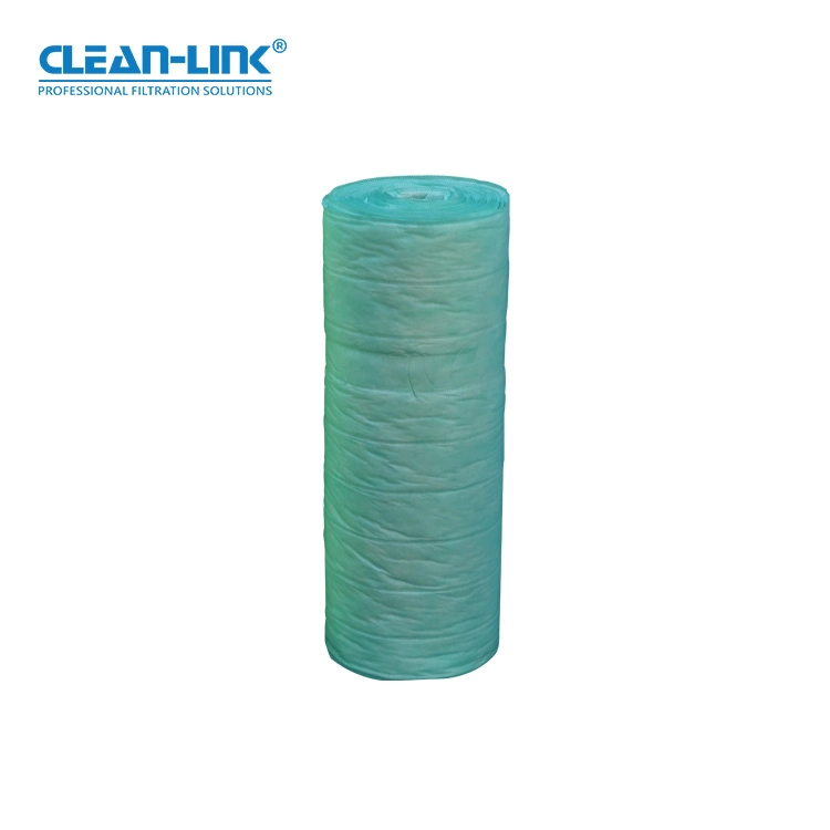 Clean-Link Washable Synthetic Filter Medias / Bag Dust Filter Material for F5 - F8