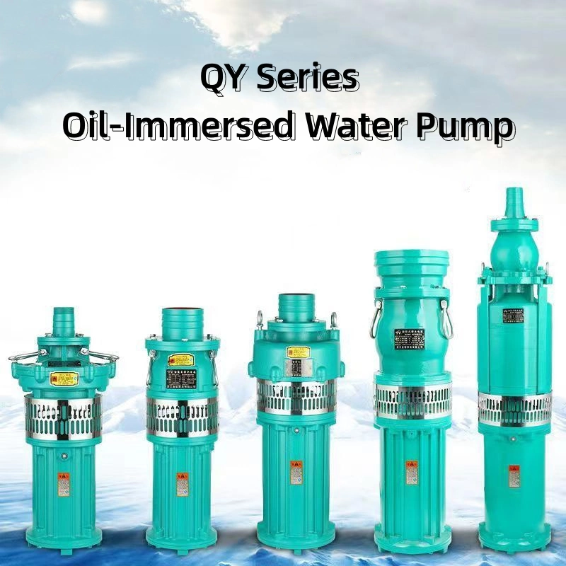 High Efficiency Qy Series Multistage Oil-Immersed Submersible Water Pump for Agricultural/Garden Underground Irrigation