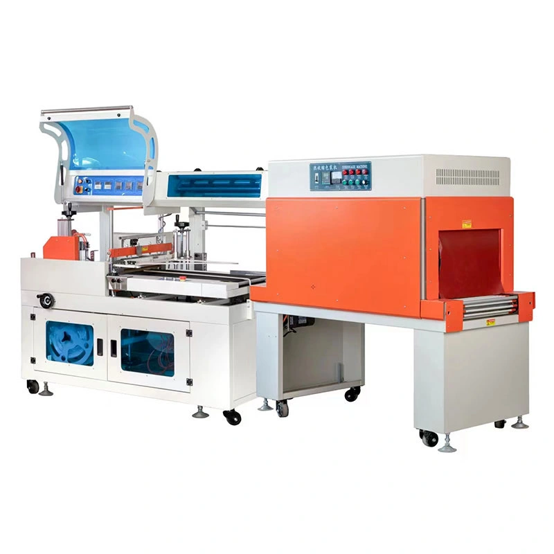 L Bar Type Heat Shrinking Packing Packaging Work with POF Film Wrapping Machine and Heat Tunnel