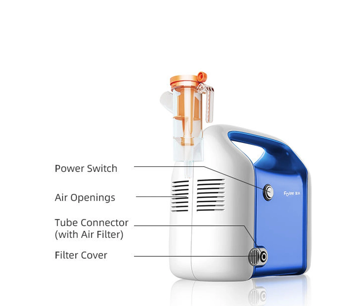 MS-N440A Home Care Nebulizador de compresión de aire ultrasónico portátil