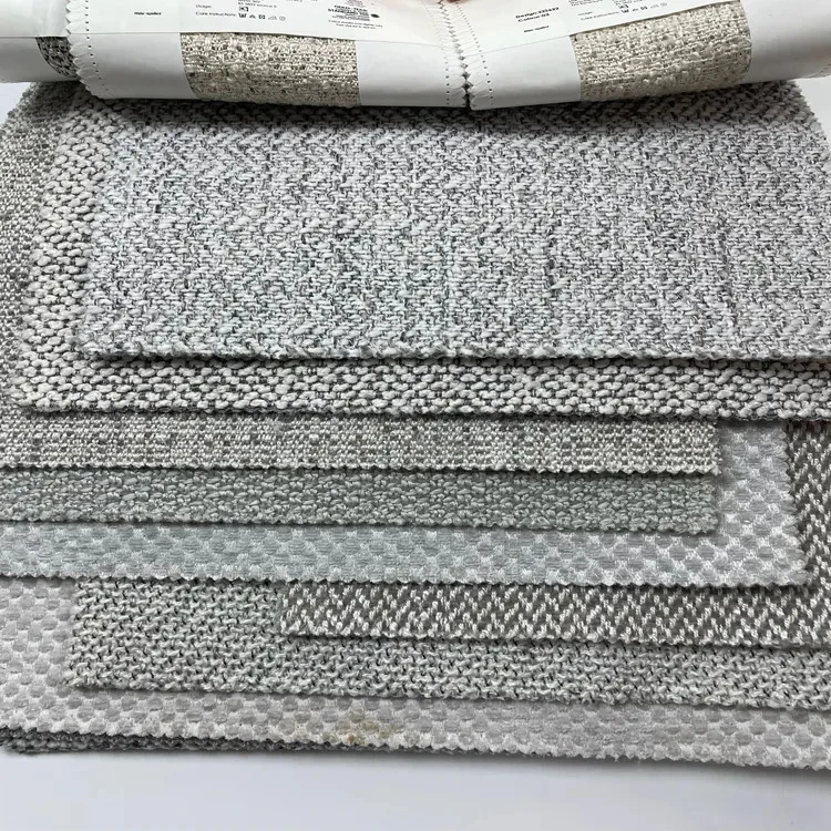 Top Quality Acrylic Wool Polyester Linen Fabric for Interior Decoration Fabric Sofa Fabric