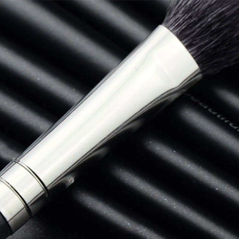 De alta calidad clásico Pelo de Cabra Vegan esponjoso de etiqueta privada de eye liner maquillaje sombra de ojos Eyeshadow Brush pincel de maquillaje