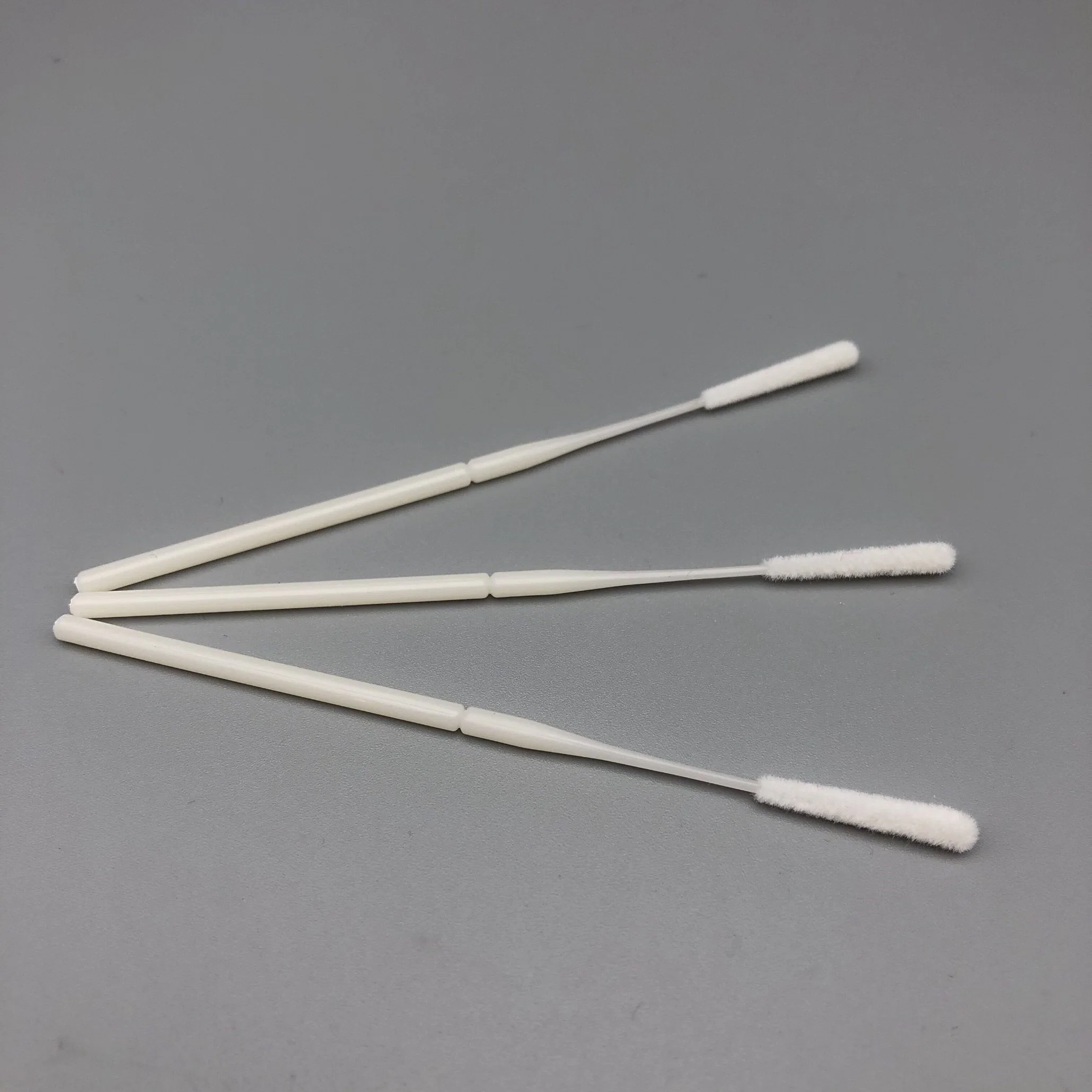 Factory Supply Disposable Sterile Flocked Nasal Swab Nasopharyngeal Anterior Nares Swabs