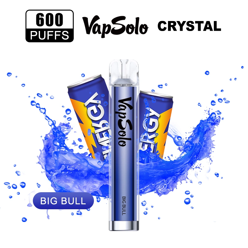 Redbull Geschmack E-Zigarette Kristall 600puffs 2ml Kapazität Nikotin Salz Vape