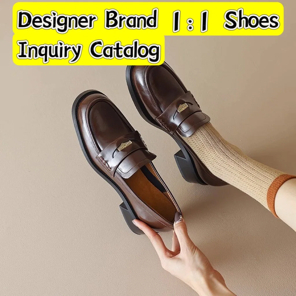 Luxury Famous Brand Replica Online Store Woman Men Sport Designer Wholesale/Supplier Shoes Real Leather Fashion Women Replicas Shoes Semi-Trailer