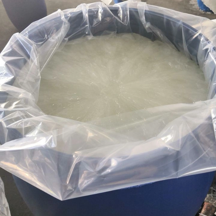 Lauryl éter Sulfato de sodio N70 químico para hacer jabón líquido Precio