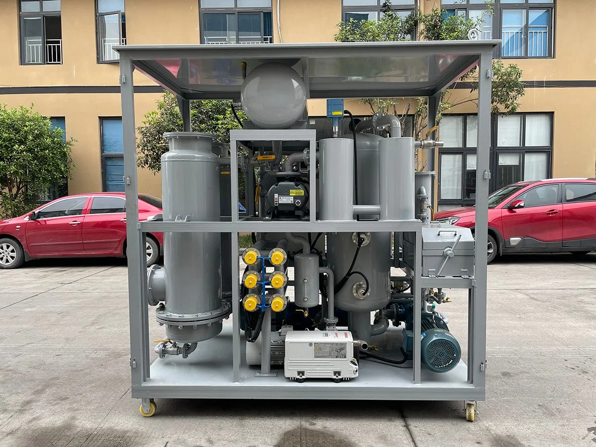 Double Stage Transformer Oil Discoloration Machine