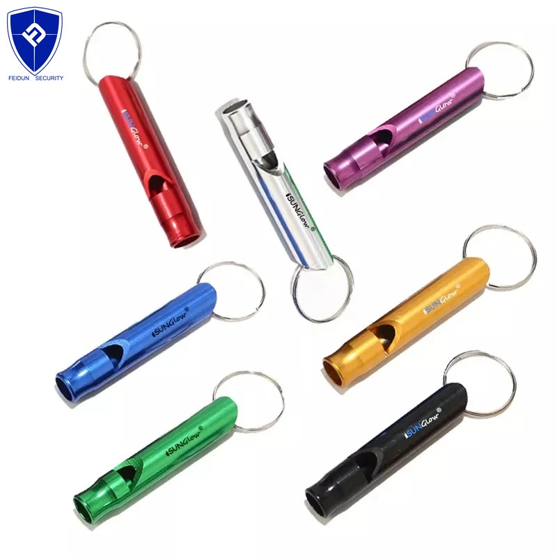 EDC Lifesaving Ultra Light Weight Titanium Metal Whistle (LEO-EDC)