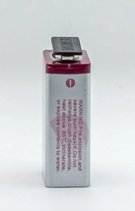 Hochwertige Lithium Batterie Er9V für Rauchmelder