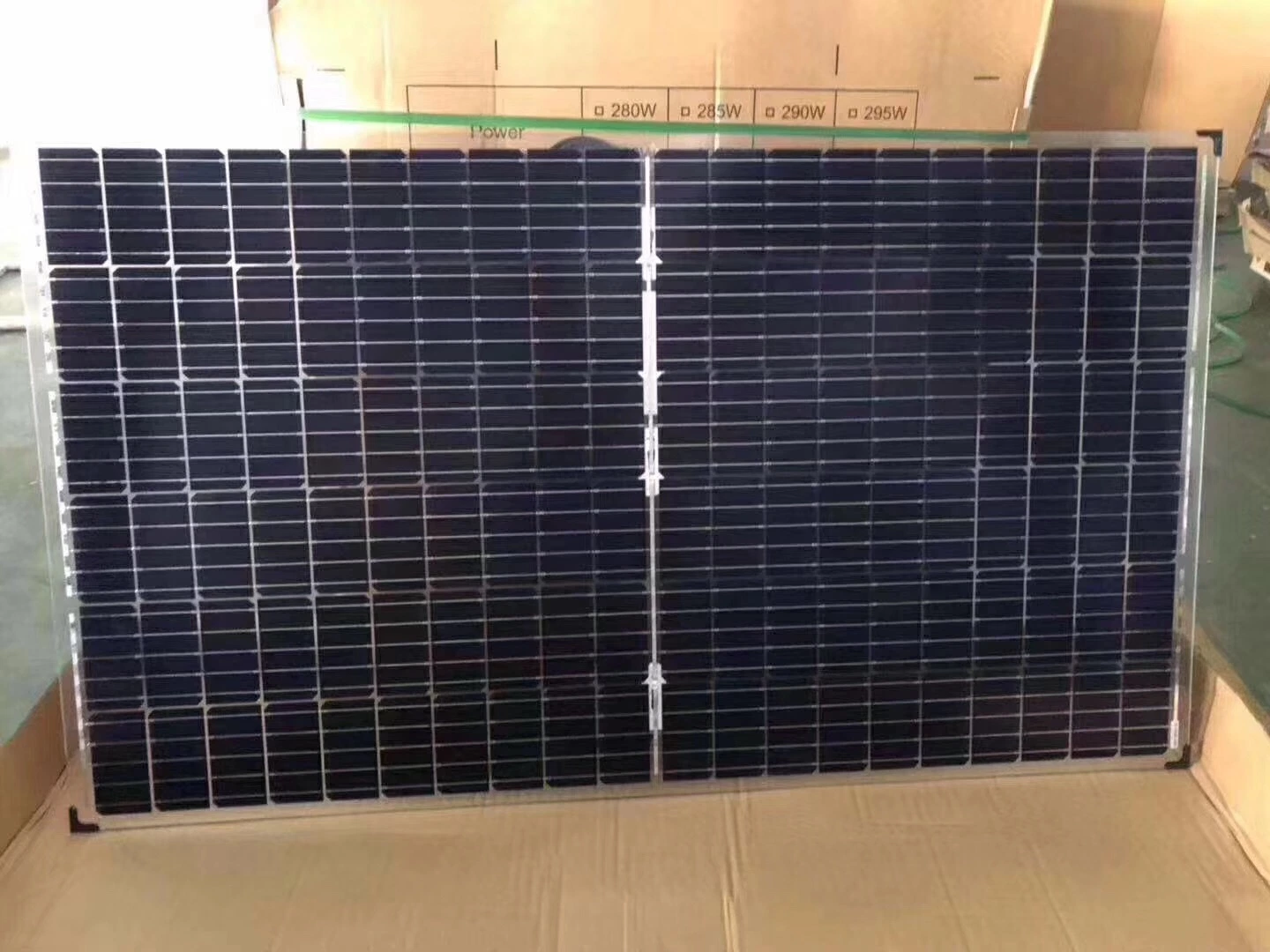 545W/540W Mono Bifacial Vidro duplo painel do módulo Solares Fotovoltaicos Runsol Longi Jinko Ja Trina Ae Gcl BIPV Suntech Polónia EUR Sistema de energia no último piso TUV UL Inmetro Mcs SGS