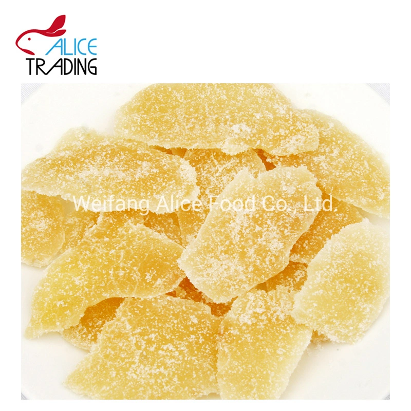 Healthy Spicy Candied Food Dried Ginger Slice Wholesale Dry Ginger