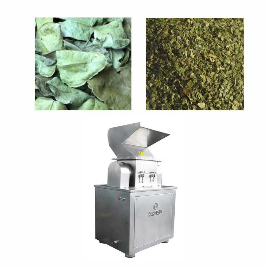 Brightsail Coarse Crusher Lemongrass Licorice Kava Root Crushing Machine Mulberry Tea Leaf Ginger Granules Making Machine