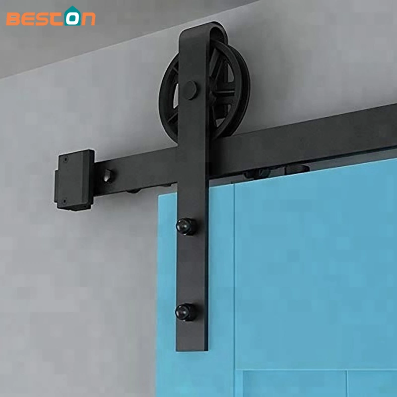 Strap Big Industrial Wheel Interior Sliding Doors Sliding Barn Door Track Hardware