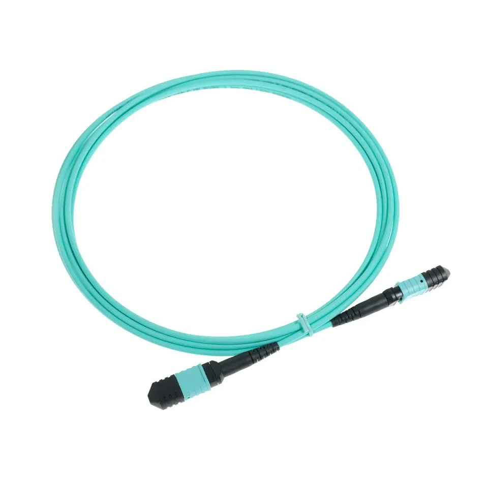 FTTH mm 8 12 24 El Cable de fibra óptica de Core1 2 3 5 10m4 de OM OM3 MPO-Cable de conexi n MPO