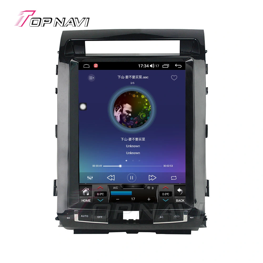 Carro DVD Player 12.1 polegadas Wireless Video Auto para Toyota Land Cruiser 2008 2009 2010 2011 2012 2013 2014 2015 Android Auto GPS