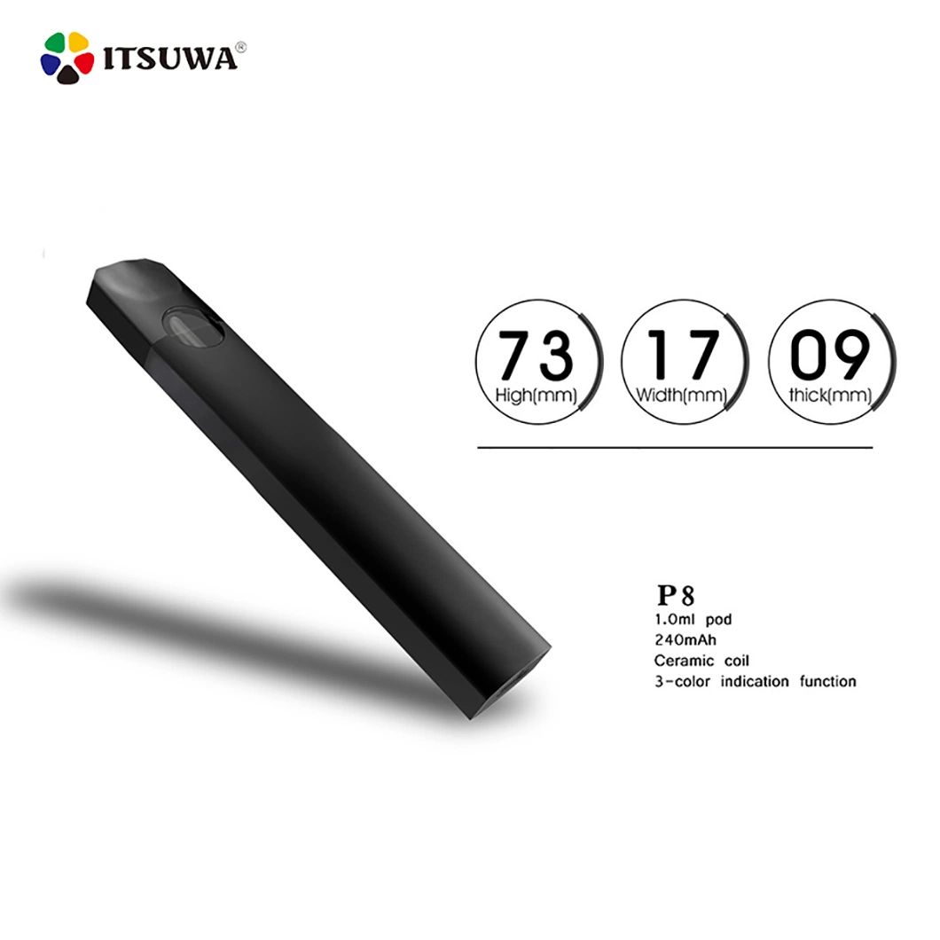 Itsuwa P8 Kit Vape Carts 510 Ölpatrone Vape Electronic Zerstäuber