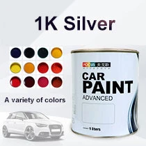 Popular Wholesale/Supplier Spray Acrylic Auto Paint Highly Metallic Car Paint Filre HS 1K Medium White Silver FM206