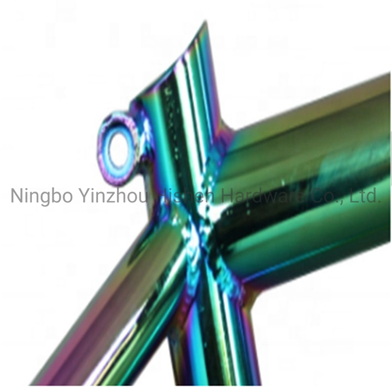 High quality/High cost performance  Colorful Rainbow Bicycle Frame Ningbo Factory