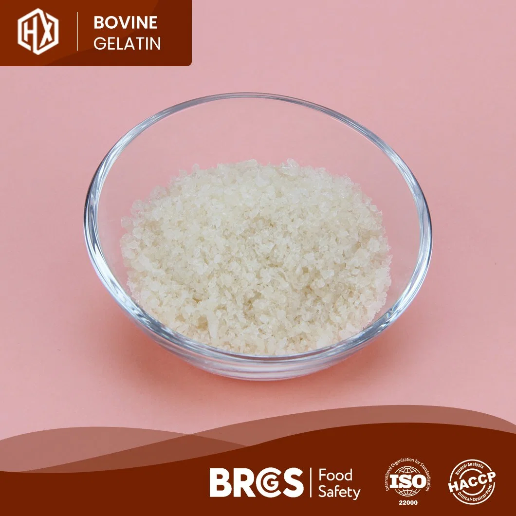 Haoxiang Food Grade Halal Bovine Skin Gelatin Powder High-Purity Pharmaceutical Bovine Skin Gelatin Original Factory Food Grade Bovine Skin Gelatin Granular