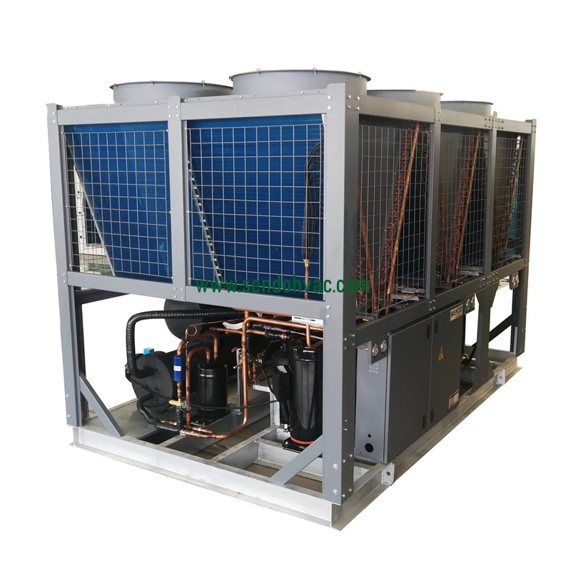 Industrial Air Conditioning Air-Cooled Modular Scroll Cooling/Heating Water Chiller System R410A