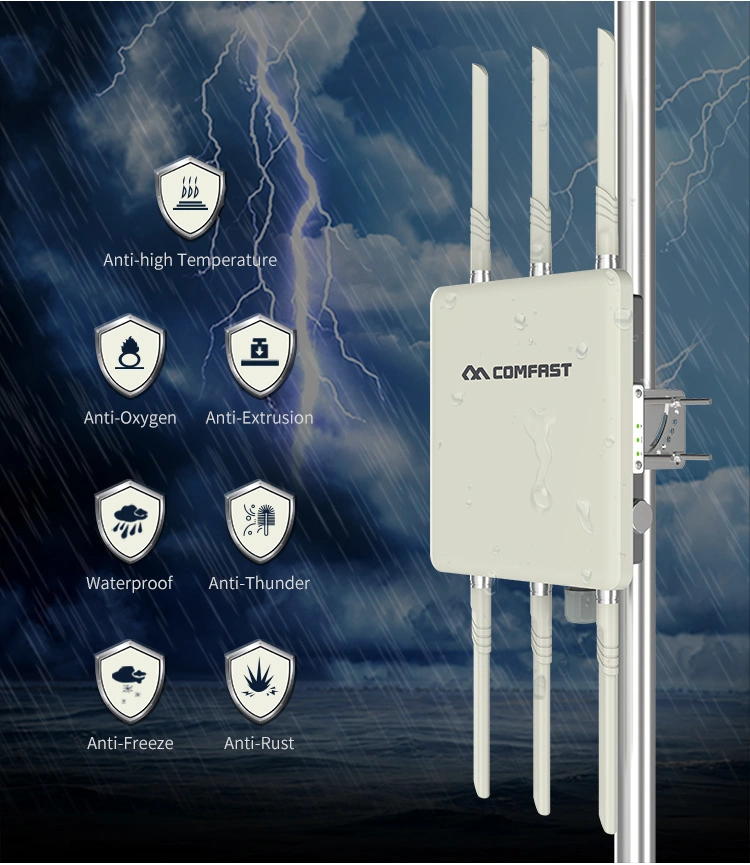 CF-WA900 V2 OEM 1750 Mbps Banda Dupla 2.4G 5.8G Outdoor CPE Ponto de acesso ao Roteador Sinal WiFi amplificador Hotspot AP sem fio