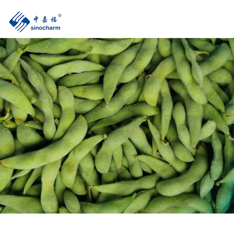 Sinocharm Chinese Kosher Frozen IQF Edamame Soybeans Supplier