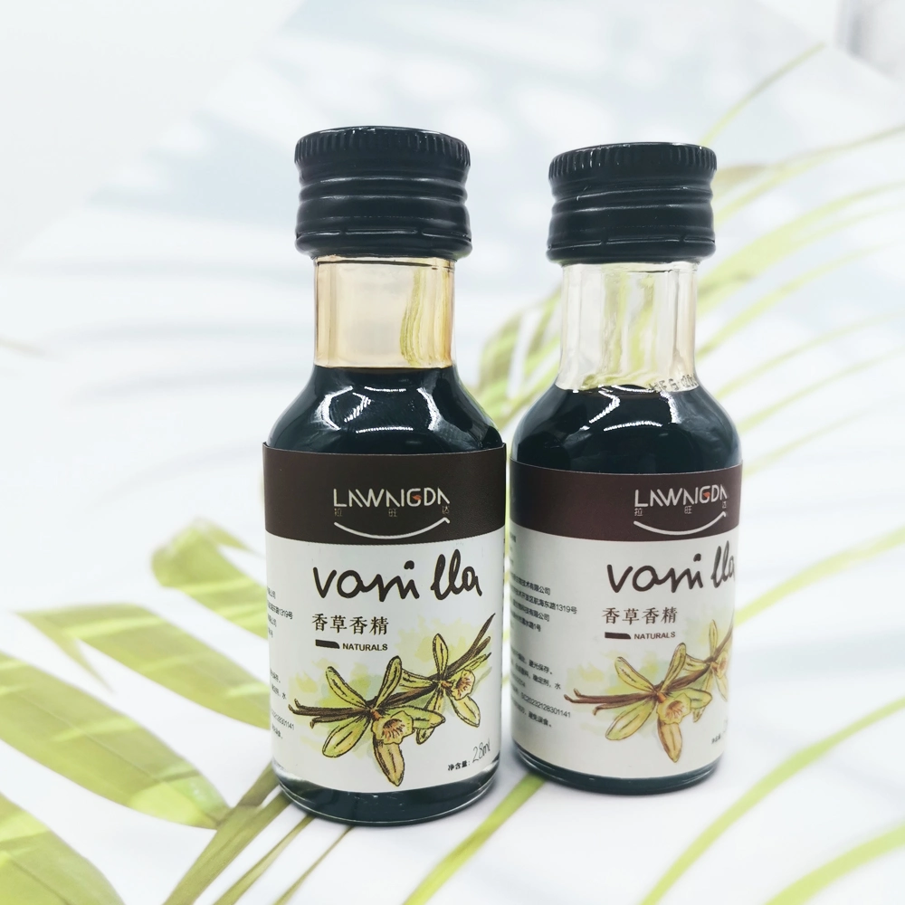 Aroma de Vainilla orgánica (sin alcohol) para la alimentación y la cocción de 28ml Aroma de Vainilla esencia