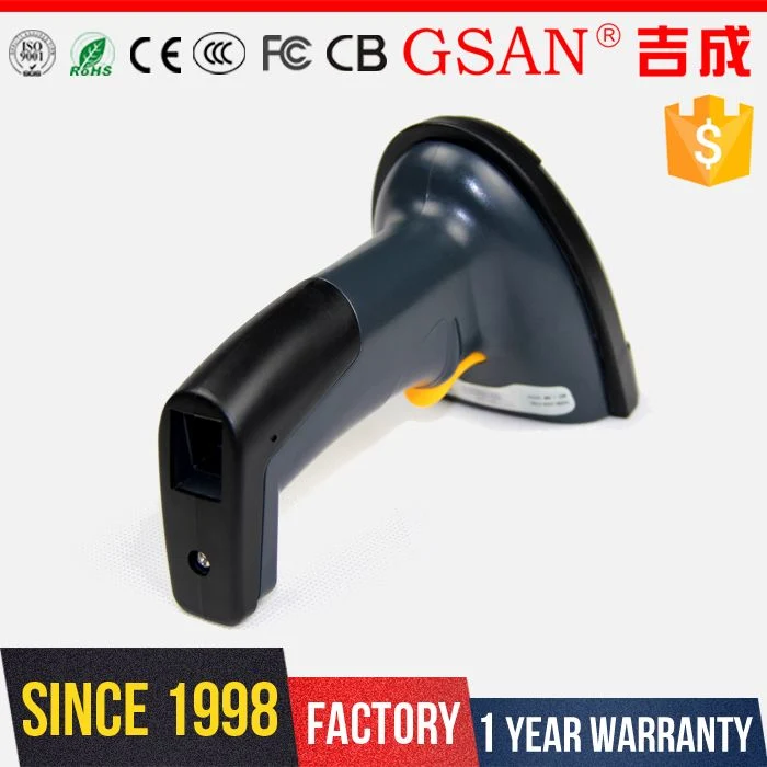 Wireless 1d Supermarket Laser Barcode Scanner