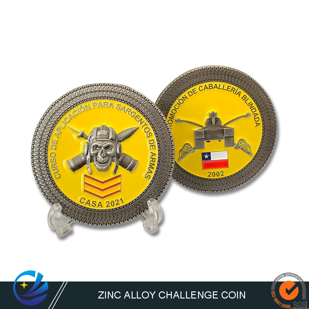 Custom Zinc Alloy Soft Enamel Promotional Gift Badge Souvenir Challenge Coins Metal Art Craft Collector
