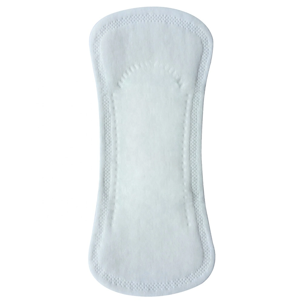 180mm Free Sample Daily Diaper Disposable Panty Liner with Anion Chip Breathable Wingless Sanitary Pads From China