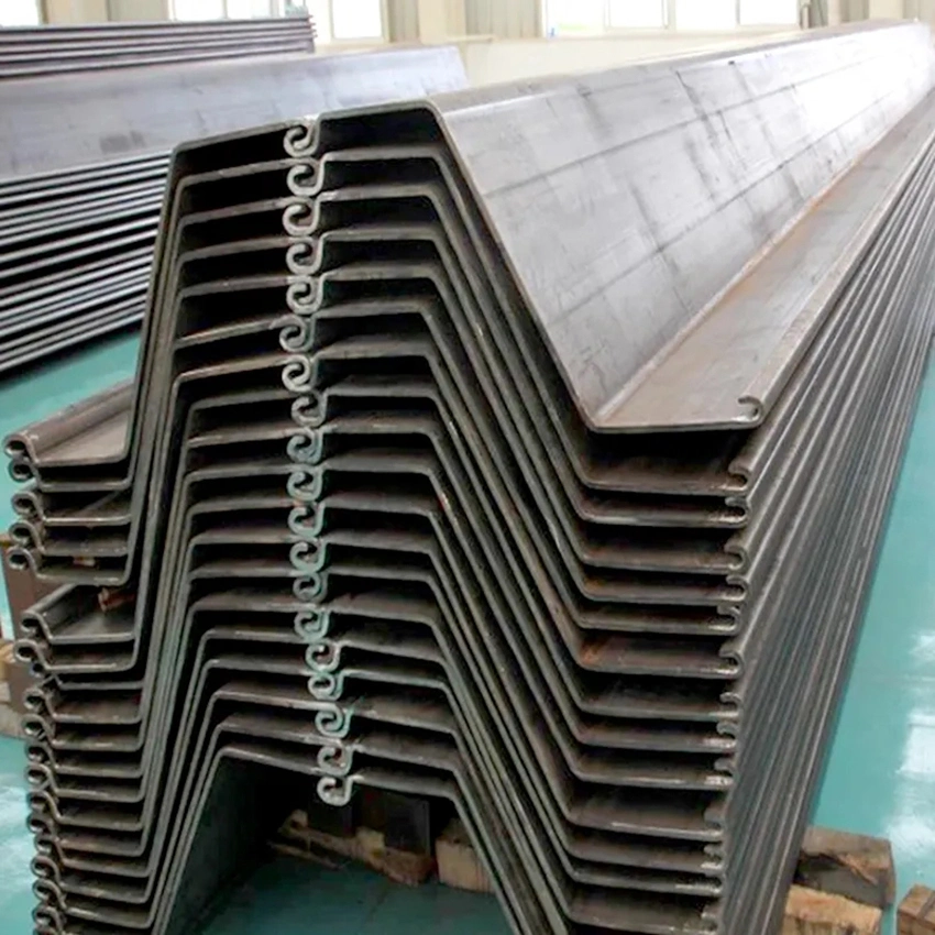 Factory Supply Sheet Pile Steel Price of Type 2 Larsen Steel Sheet Pile