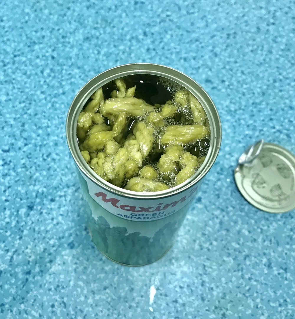 Canned Food Canned Green Asparagus in Glass Bottle