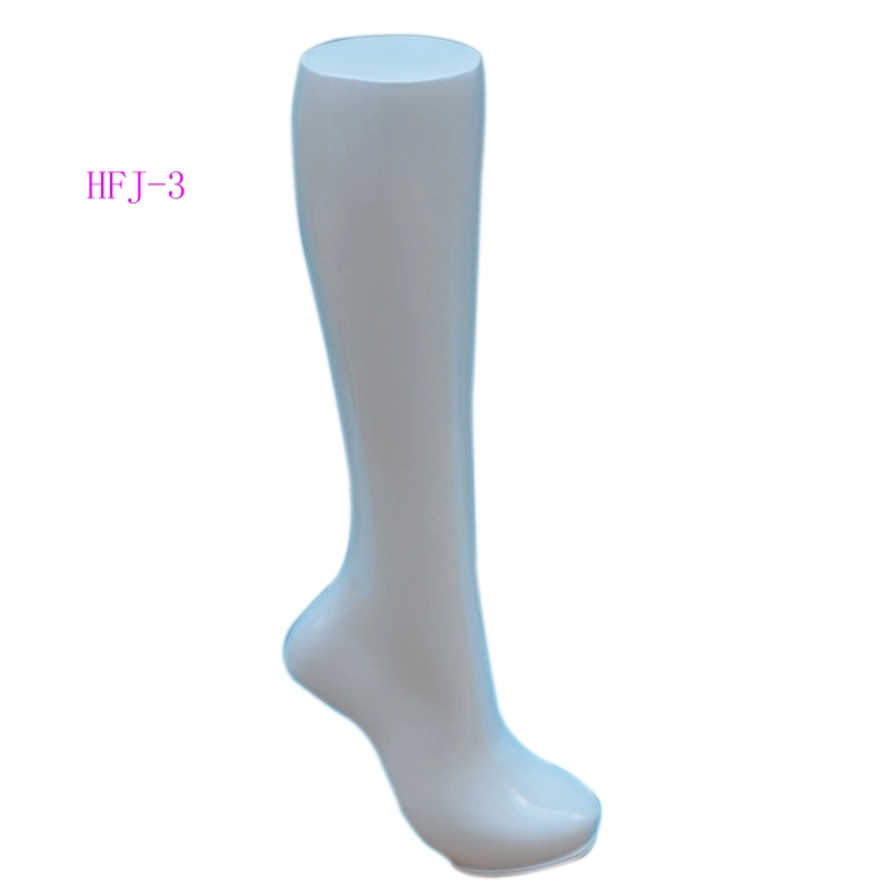 Fiberglass Standing Foot Mannequin for Sock Display