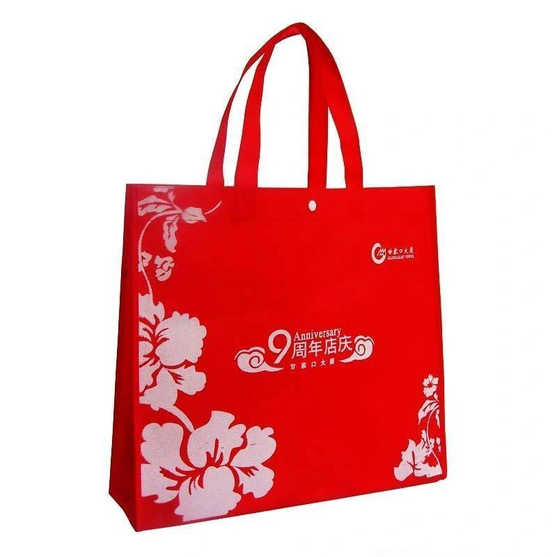 Shopping Carrier Shoulder Fashion Laminated Grocery PP Woven Bag