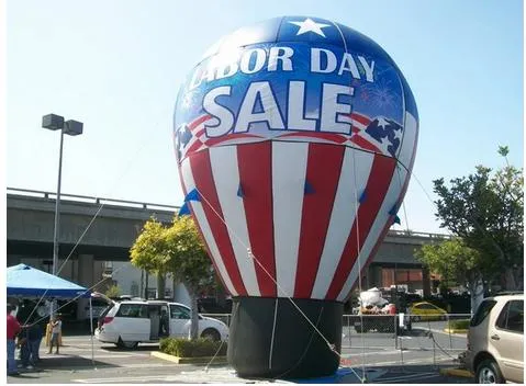 2023 New 10 FT. Custom Inflatable Rooftop Balloon with Logo Verizon